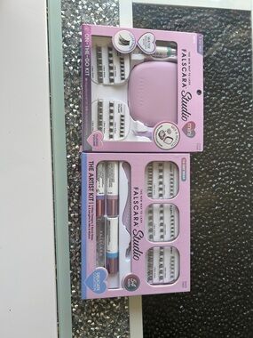 Studio Mini & Artist Kit False Eyelashes Set in Pink